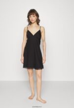 femmes nuisette noire 006BT1053 Anna Field