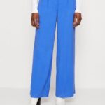 femmes pantalon bleu 006BT607 Anna Field