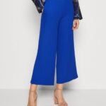 femmes pantalon bleu 006BT641 Anna Field