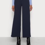 femmes pantalon bleu foncé 006BT614 Anna Field