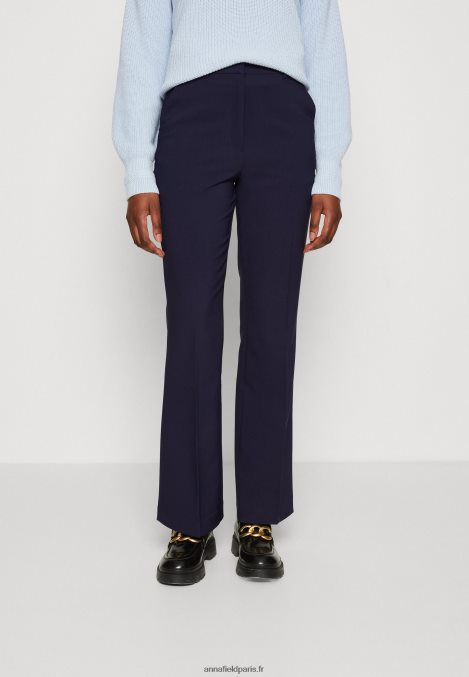 femmes_pantalon_bleu_fonce_006bt626_anna_field.jpg femmes pantalon bleu foncé 006BT626 Anna Field - Image 1