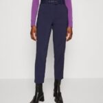 femmes pantalon bleu foncé 006BT629 Anna Field
