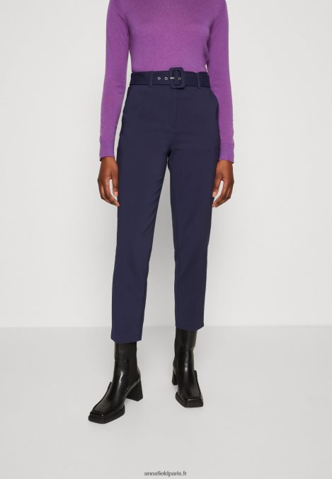 femmes_pantalon_bleu_fonce_006bt629_anna_field.jpg femmes pantalon bleu foncé 006BT629 Anna Field - Image 1