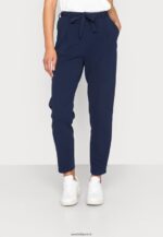 femmes pantalon bleu foncé 006BT649 Anna Field