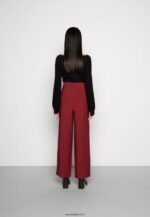 femmes pantalon bordeaux 006BT606 Anna Field - Image 3