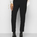 femmes pantalon business basique pantalon noir 006BT632 Anna Field