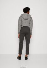 femmes pantalon chiné gris foncé 006BT634 Anna Field - Image 3