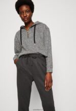 femmes pantalon chiné gris foncé 006BT634 Anna Field - Image 4