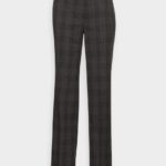 femmes pantalon gris foncé 006BT635 Anna Field