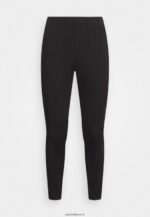 femmes pantalon legging noir 006BT651 Anna Field