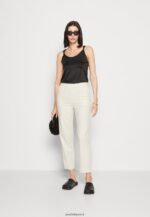femmes pantalon lin mélangé beige 006BT604 Anna Field - Image 2