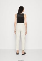 femmes pantalon lin mélangé beige 006BT604 Anna Field - Image 3