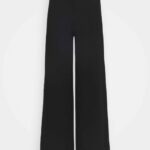 femmes pantalon noir 006BT603 Anna Field