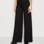 femmes pantalon noir 006BT605 Anna Field