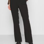 femmes pantalon noir 006BT608 Anna Field