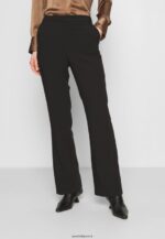 femmes pantalon noir 006BT608 Anna Field