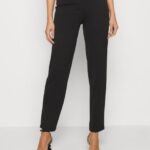 femmes pantalon noir 006BT610 Anna Field