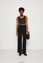 femmes pantalon noir 006BT618 Anna Field - Image 2