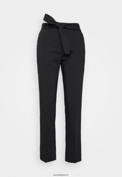 femmes pantalon noir 006BT630 Anna Field