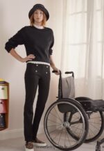 femmes pantalon noir 006BT639 Anna Field - Image 2