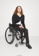 femmes pantalon noir 006BT642 Anna Field - Image 9