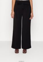 femmes pantalon noir 006BT646 Anna Field