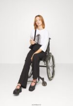 femmes pantalon noir 006BT648 Anna Field - Image 8