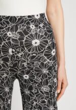 femmes pantalon noir/blanc 006BT624 Anna Field - Image 4