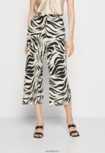femmes pantalon noir/blanc cassé 006BT622 Anna Field