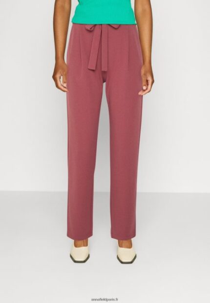femmes pantalon rose clair 006BT631 Anna Field