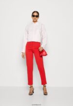 femmes pantalon rouge 006BT612 Anna Field - Image 2