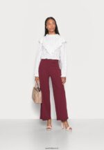 femmes pantalon rouge foncé 006BT628 Anna Field - Image 2