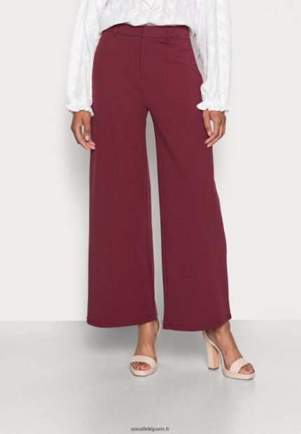 femmes pantalon rouge foncé 006BT628 Anna Field