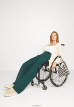 femmes pantalon vert foncé 006BT650 Anna Field - Image 5