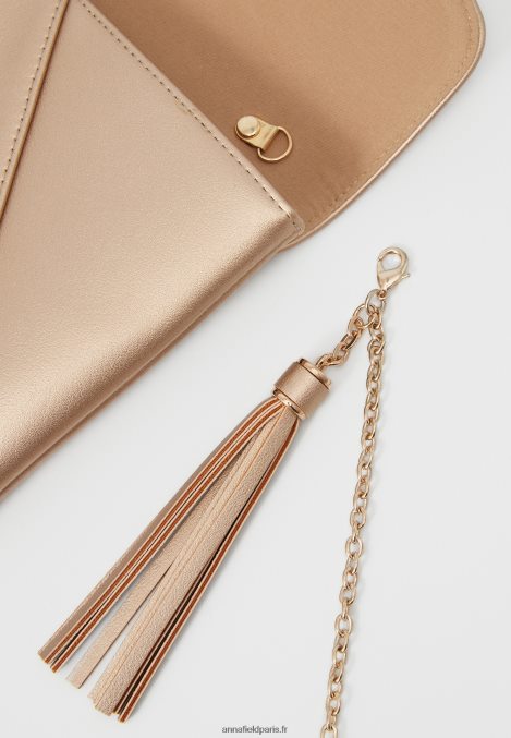 femmes pochette 217 couleur or rose 006BT2394 Anna Field - Image 4