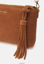 femmes pochette cuir cognac 006BT2438 Anna Field - Image 4