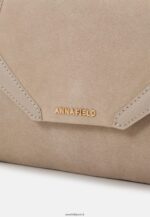 femmes pochette en cuir taupe 006BT2415 Anna Field - Image 6