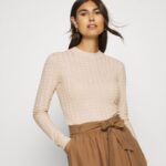 femmes pull beige clair chiné 006BT836 Anna Field