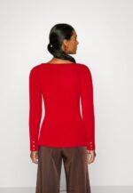 femmes pull détail bouton rouge 006BT842 Anna Field - Image 3