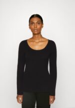 femmes pull détail boutons noir 006BT848 Anna Field