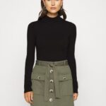 femmes pull noir 006BT833 Anna Field