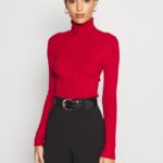 femmes pull rouge 006BT838 Anna Field