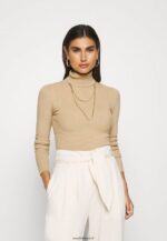 femmes pull sable 006BT853 Anna Field