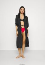 femmes robe de chambre noire 006BT1083 Anna Field - Image 2