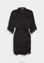 femmes robe de chambre noire 006BT1085 Anna Field - Image 5