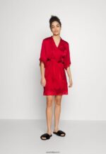 femmes robe de chambre rouge 006BT1092 Anna Field