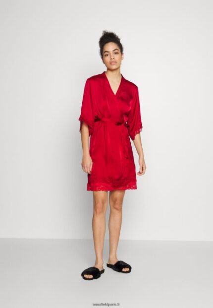 femmes robe de chambre rouge 006BT1092 Anna Field