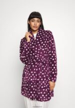 femmes robe de chambre rouge foncé/beige 006BT1091 Anna Field