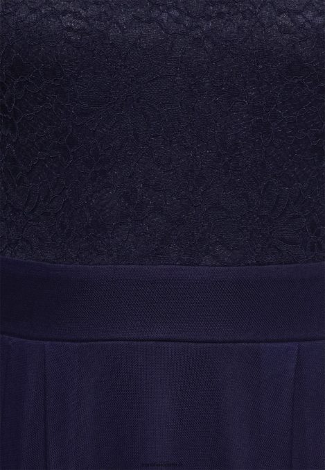 femmes robe de cocktail robe de soirée bleu foncé 006BT69 Anna Field - Image 3