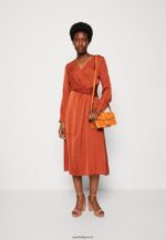 femmes robe de cocktail robe de soirée marron 006BT54 Anna Field - Image 2